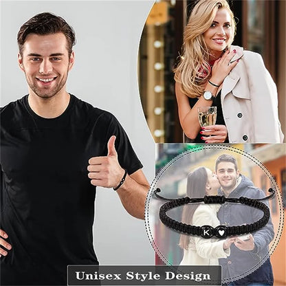 Customizable Handmade Woven Couple Diy Rope Bracelet