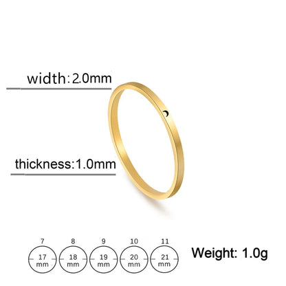 Customized Sun Moon Wedding Couples Ring