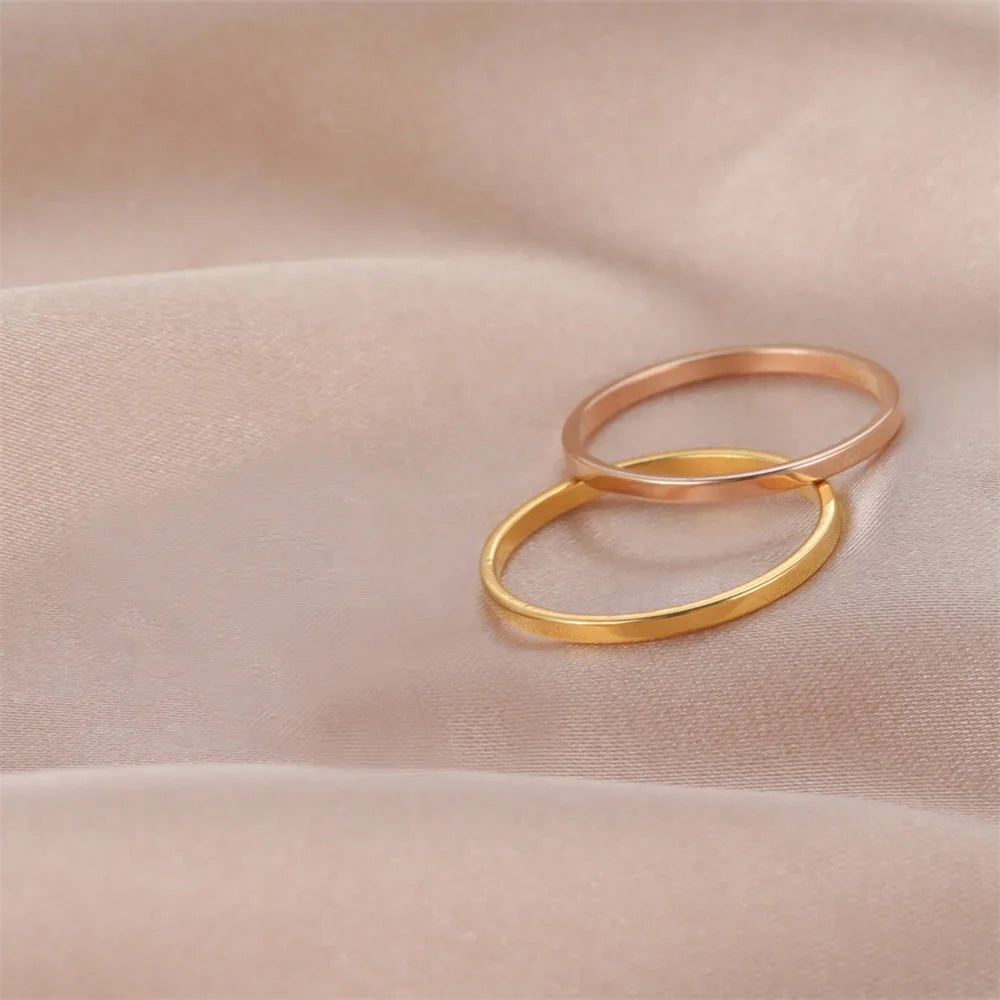 Customized Sun Moon Wedding Couples Ring Bands