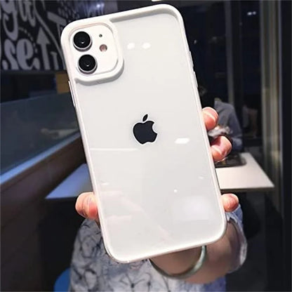 Cute Color Clear Silicone Phone Case
