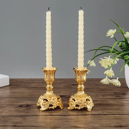 Elegant Decorative Candlestick Holder Set