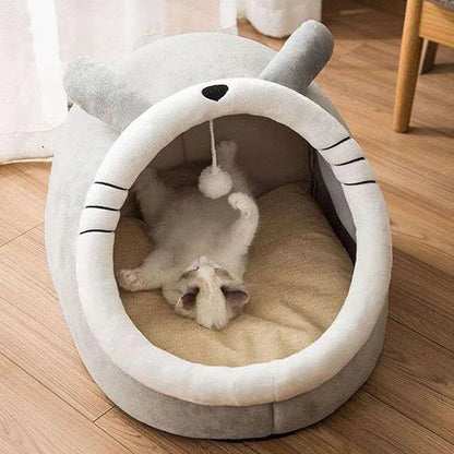 Deep Sleep Foldable Washable Pet Cave Bed