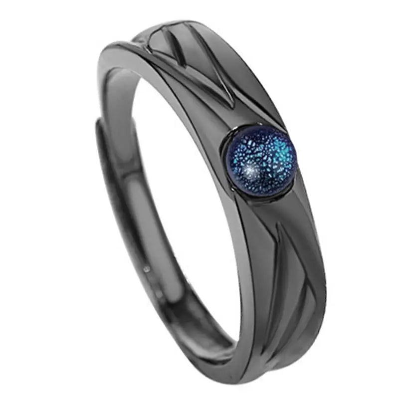 Demons and Angels Minimalist Matching Couple Rings