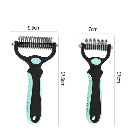 Deshedding Tangled Fur Cutting Groomi Dog Brush