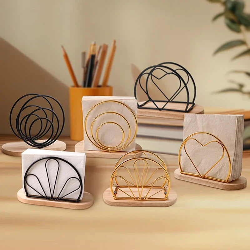 Desktop Paper Dispenser Sleek Napkin Organizer