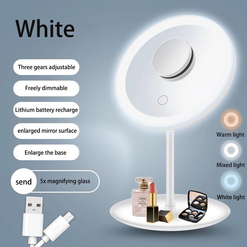 Detachable LED Makeup Vanity Mirror