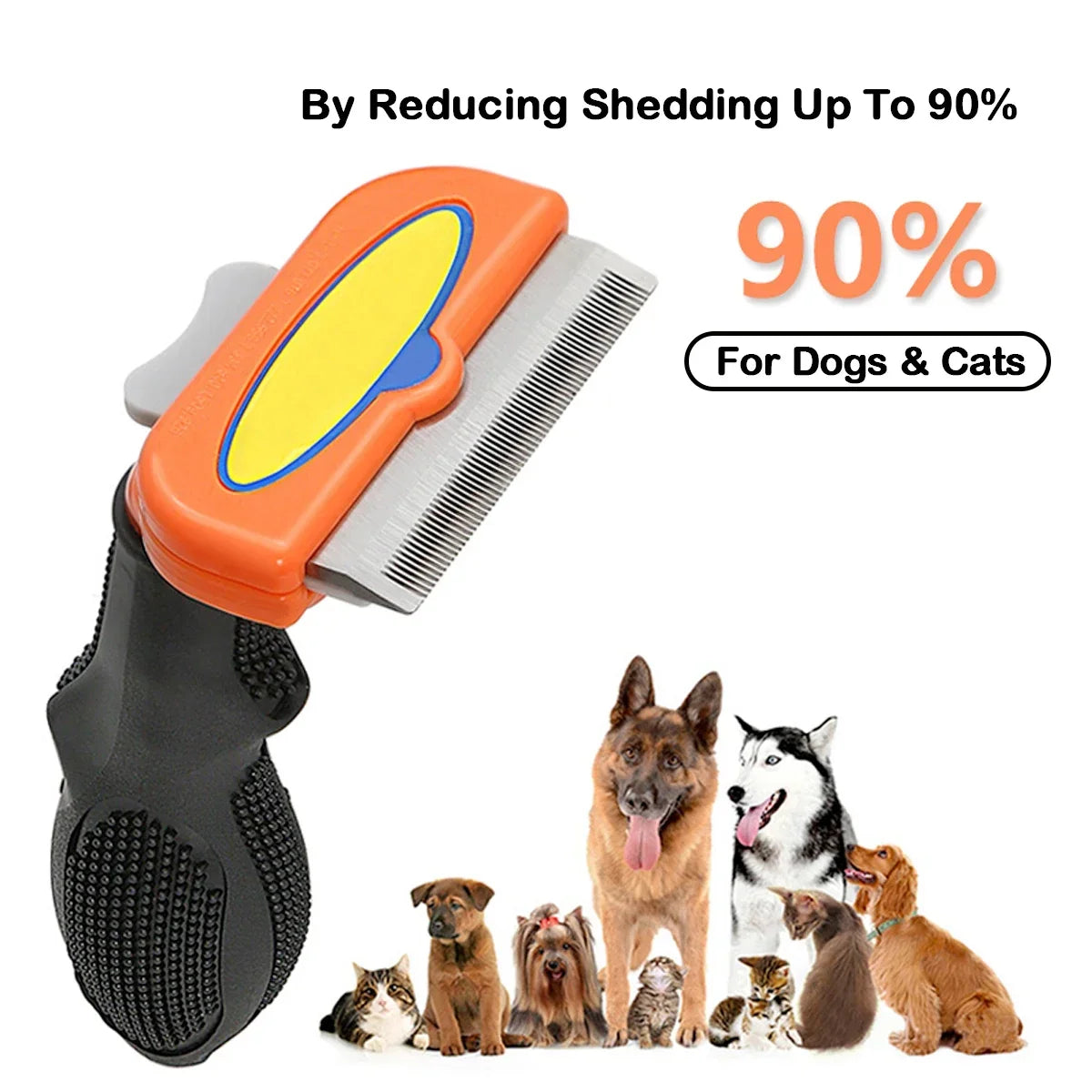 Dog Hair Removal Comb - Grooming Pet Brush
