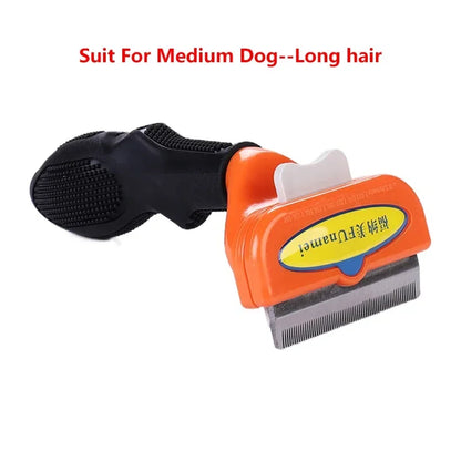 Dog Hair Removal Comb - Grooming Pet Brush