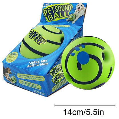 Dog Interactive Wobble Wag Giggle Ball Toy