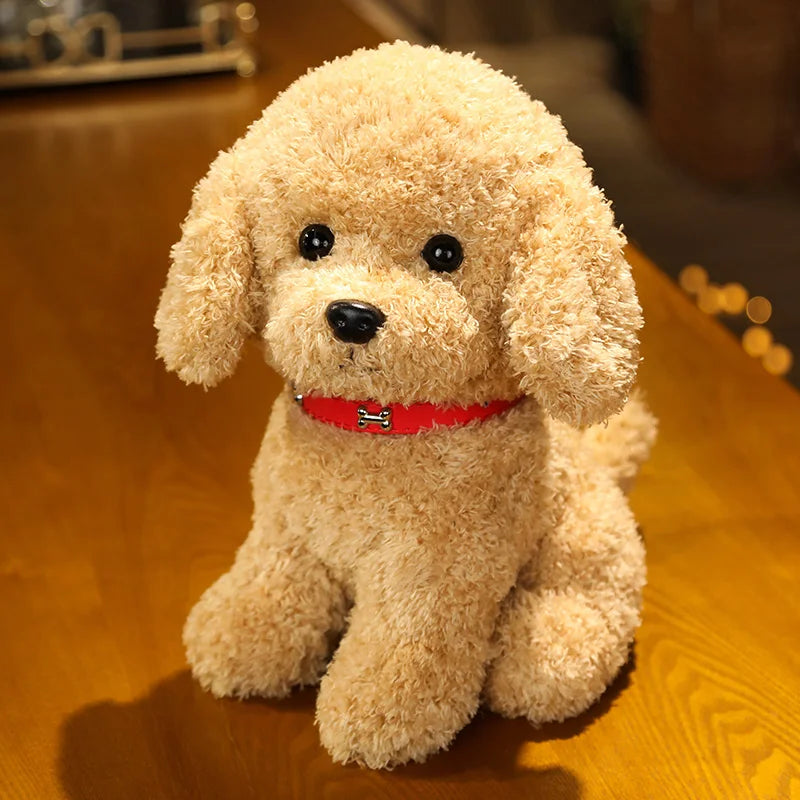 Realistic Children's Teddy Dog Plush