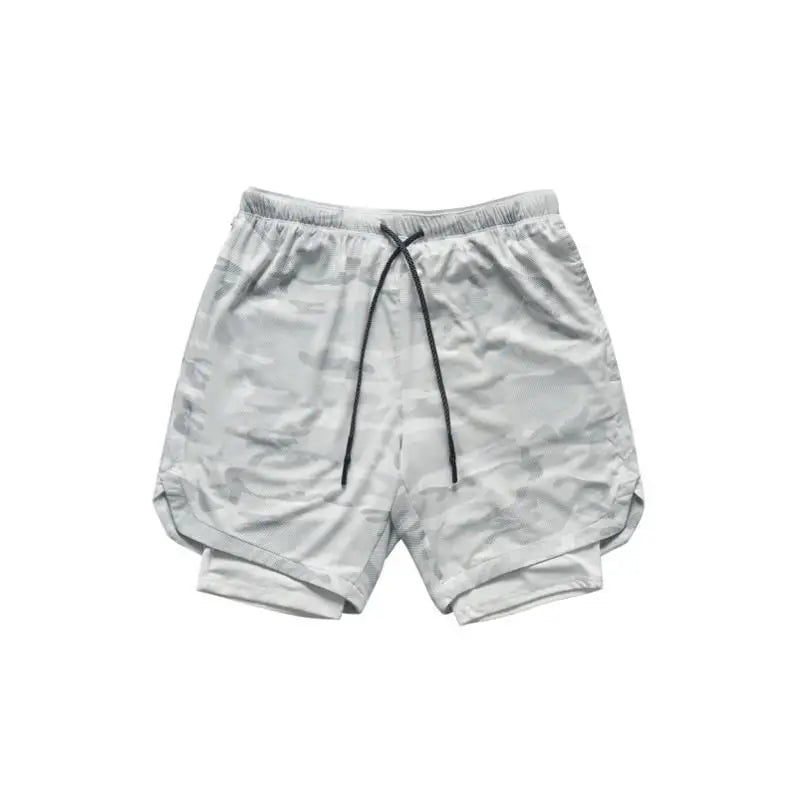 Double-Deck Quick Dry Running Shorts for Men