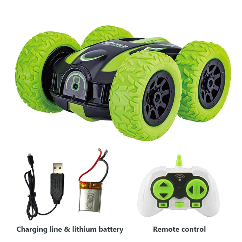 2.4GHz Double-Sided Remote Control Mini RC Stunt Car