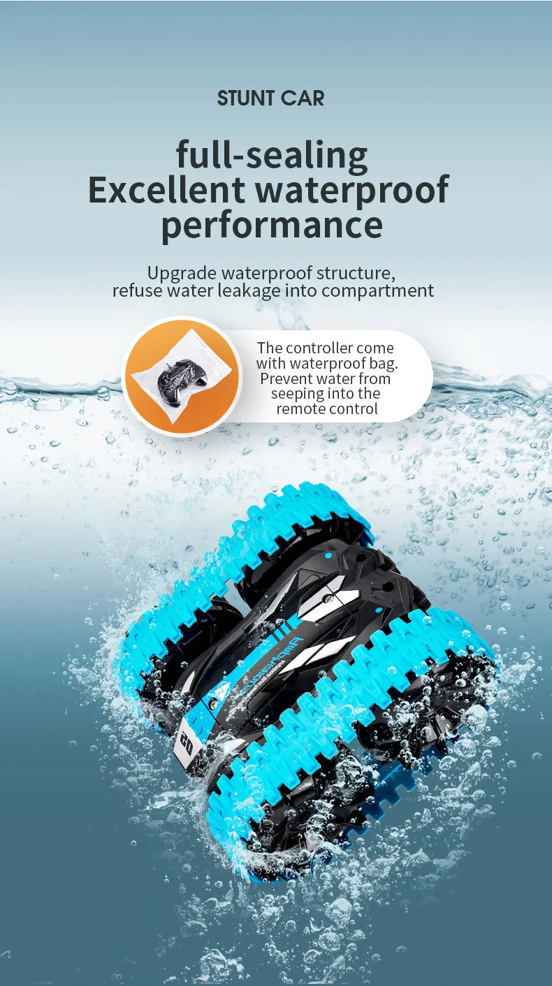 Double-Sided Flip RC Stunt Car