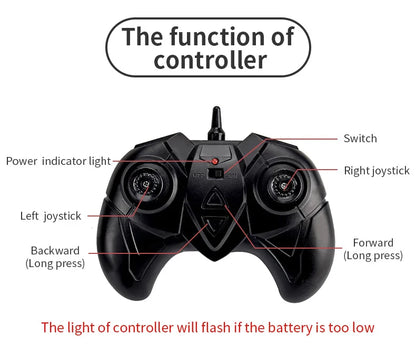 Double-Sided Flip RC Stunt Car