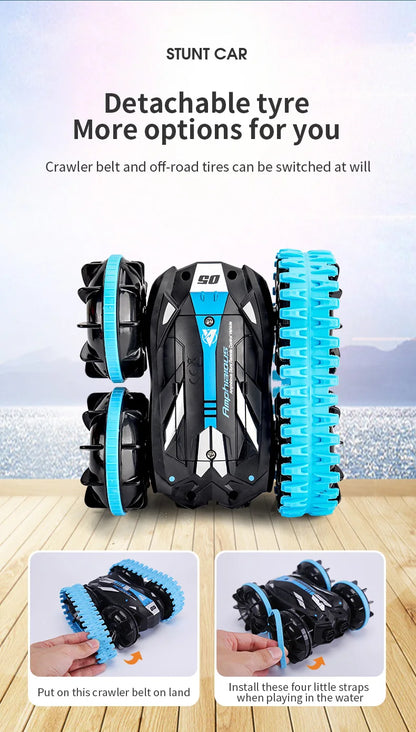 Double-Sided Flip RC Stunt Car