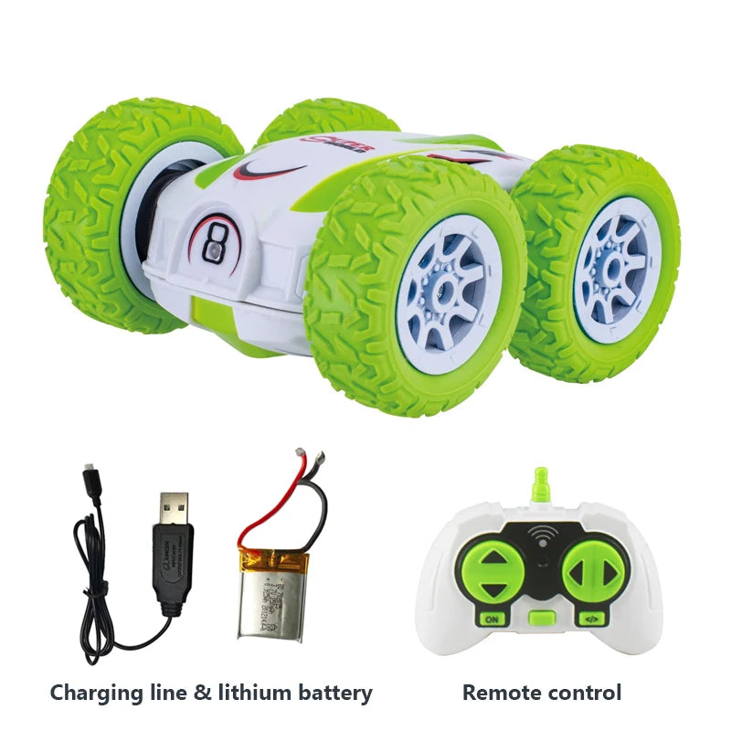 2.4GHz Double-Sided Remote Control Mini RC Stunt Car