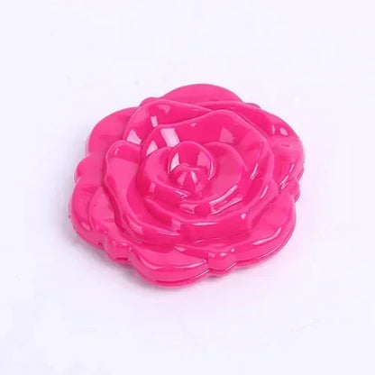 Retro Flower Double Sided Compact Mirror For Purse
