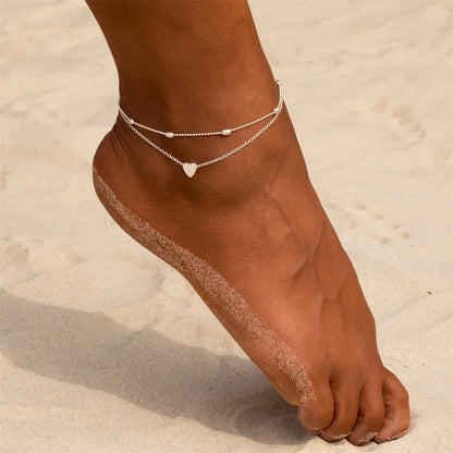 Double layer Anklets