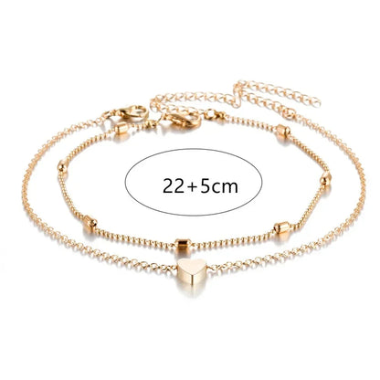 Double layer Anklets