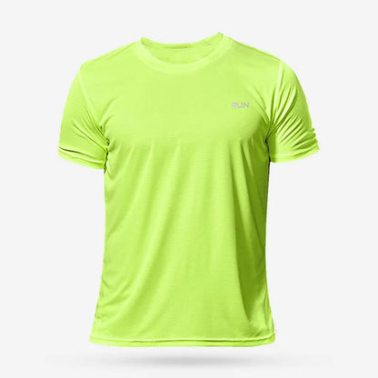 Quick-Dry Compression Running Shirt for Men