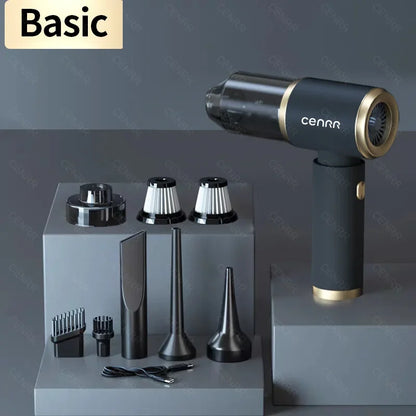 Dual-Purpose Cordless Car Vacuum Cleaner