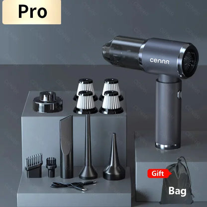 Dual-Purpose Cordless Car Vacuum Cleaner