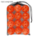 B-12pcs orange balls