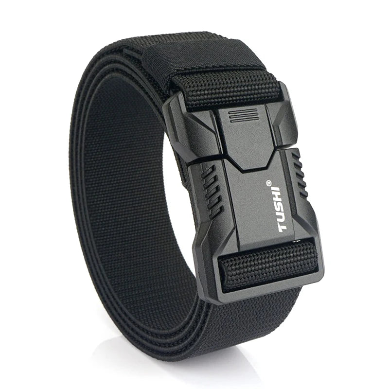 Durable Quick Release Elastic Belt for Men