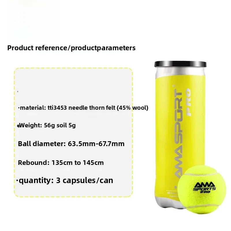 Durable Sports Entertainment High Bounce Tennis Balls