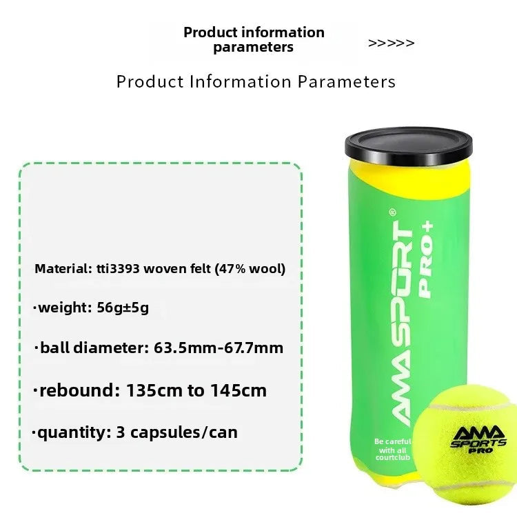 Durable Sports Entertainment High Bounce Tennis Balls