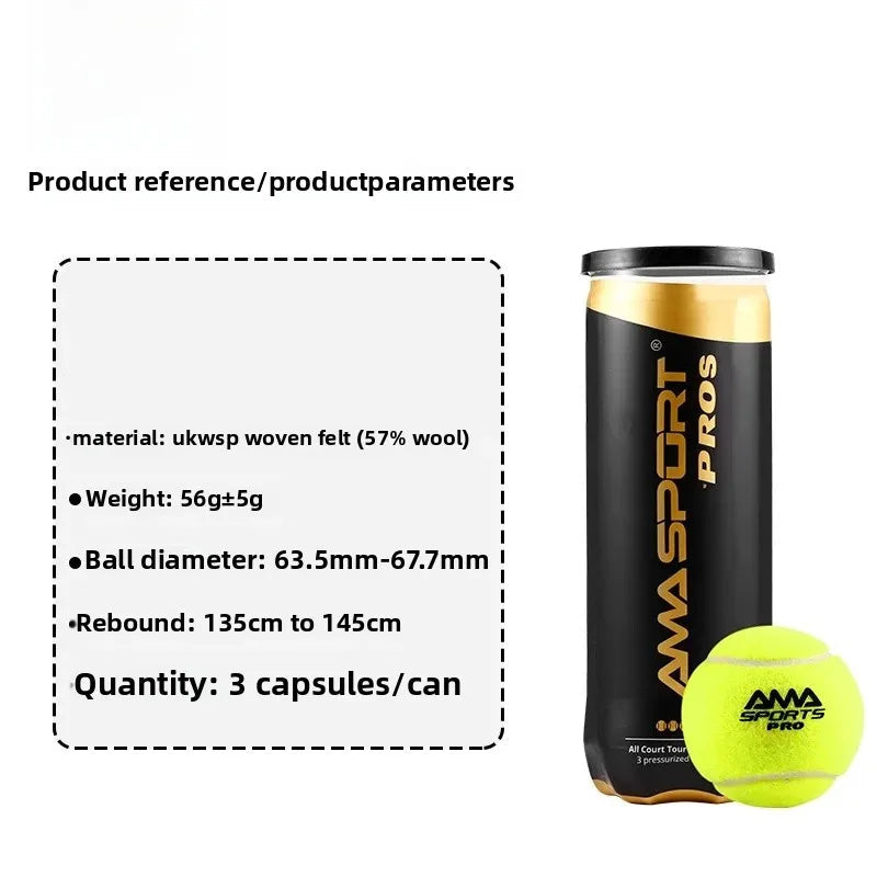 Durable Sports Entertainment High Bounce Tennis Balls