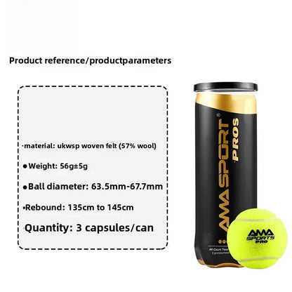 Durable Sports Entertainment High Bounce Tennis Balls