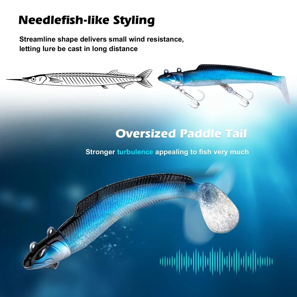 Dynamic Soft Swimbait Fishing Lure