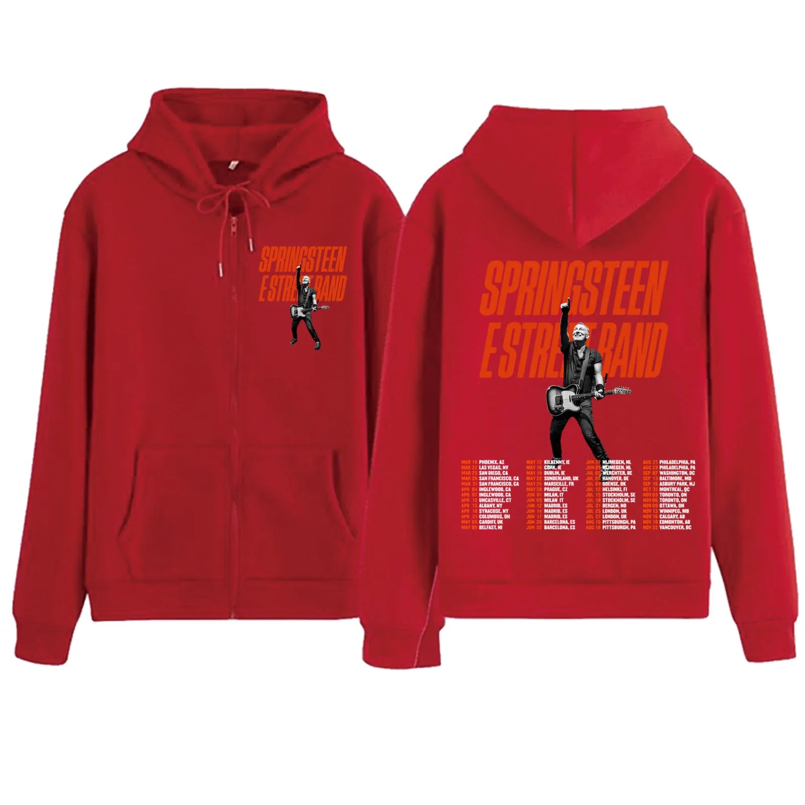 Bruce Springsteen E Street Tour Hoodie
