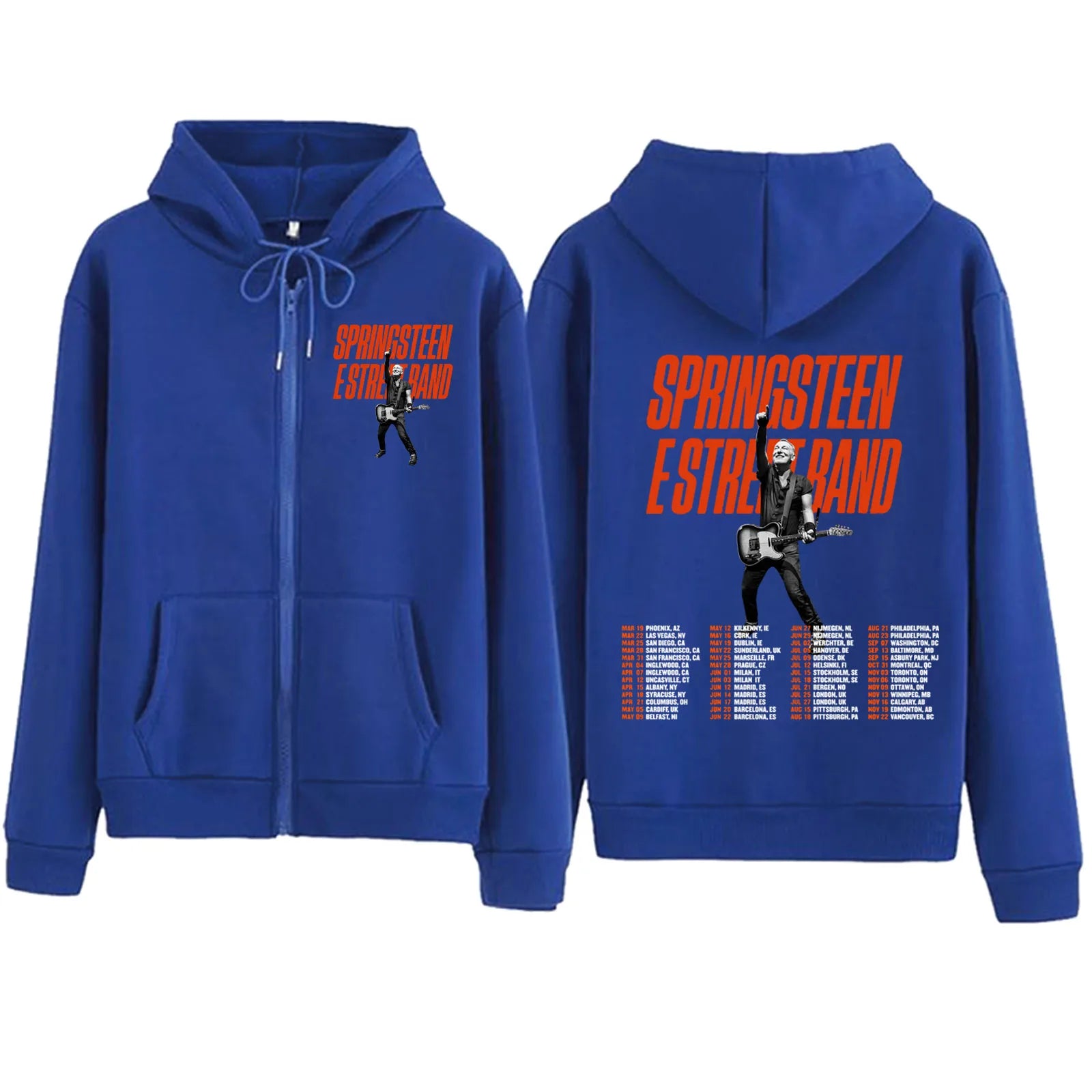 Bruce Springsteen E Street Tour Hoodie
