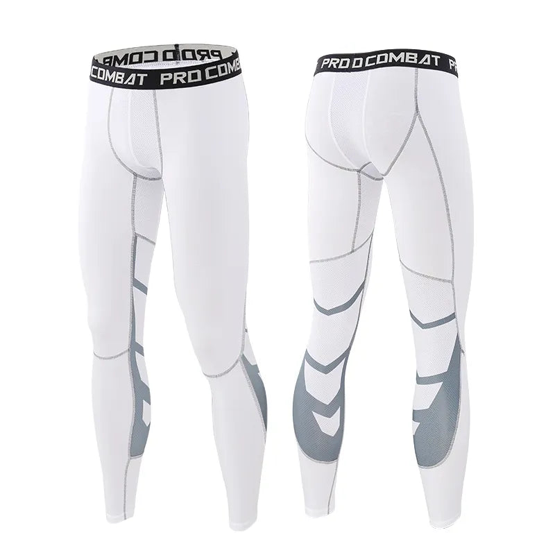 Elastic Compression Pants for Men's