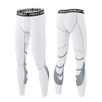 Elastic Compression Pants for Men's