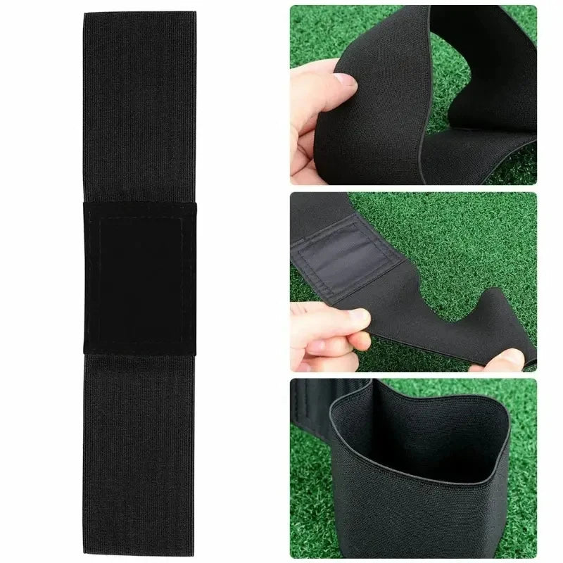 Elastic Golf Swing Trainer Arm Band, Gesture Corrector For Men Women Beginners