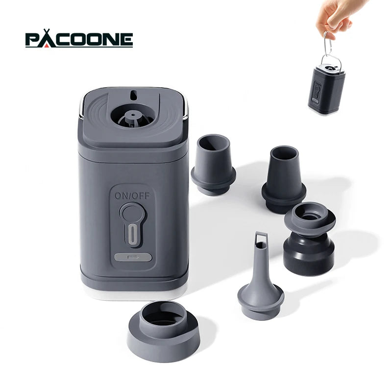 Portable Wireless Electric Air Pump - Inflator/Deflator for Cushions, Beds, Boats
