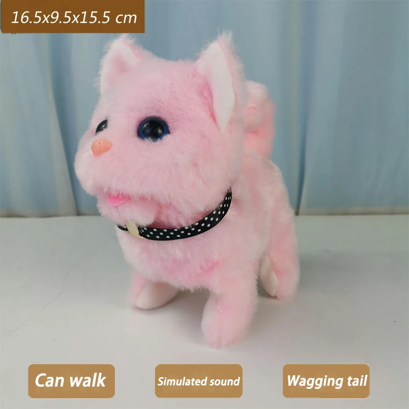 Electric Interactive Walking Cat Plush