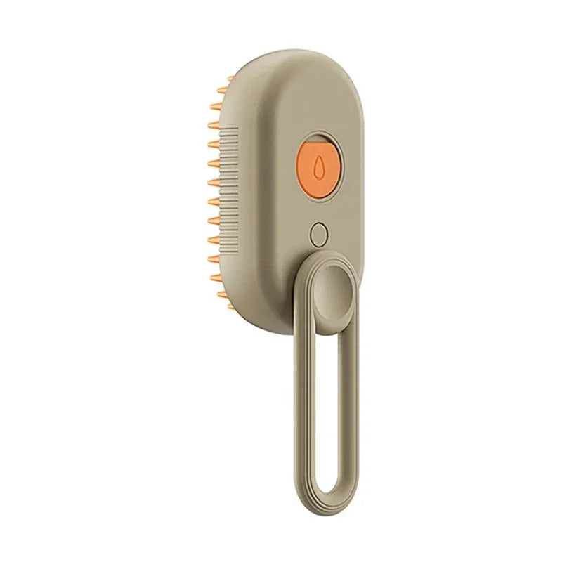 Electric Steamy Spray 3 In 1 Pet Hair Grooming Brush