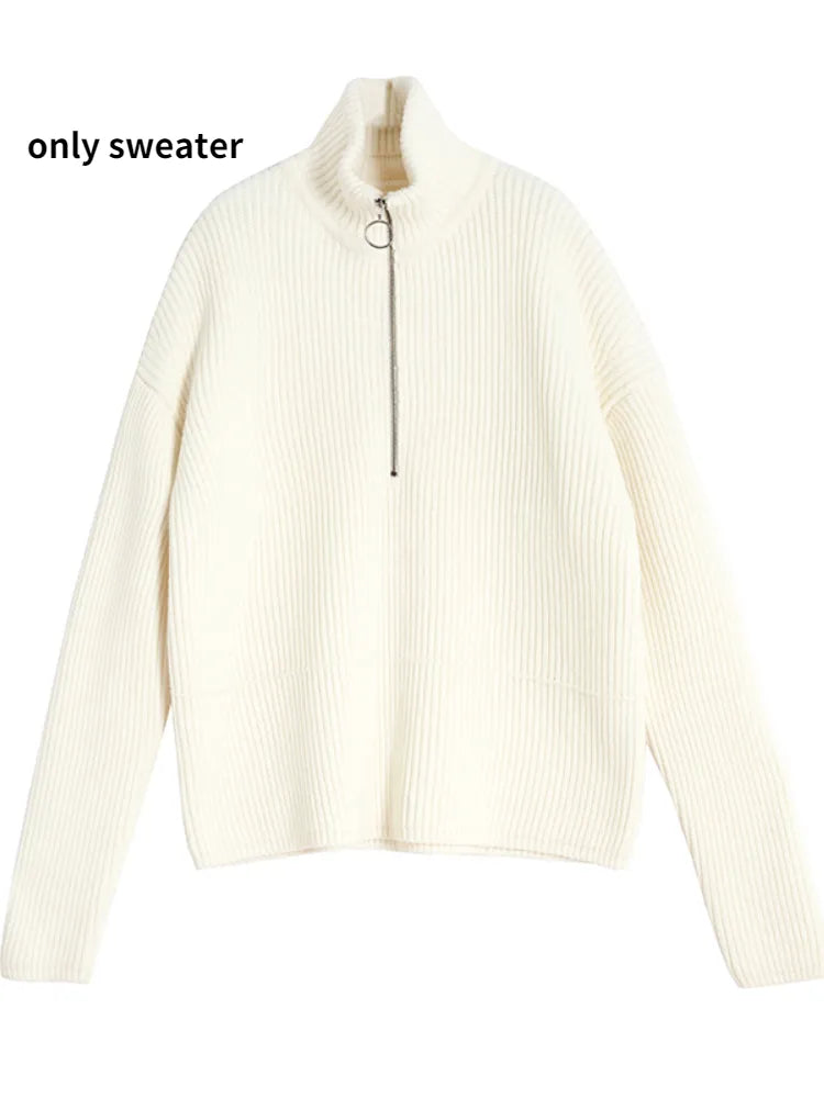 Cozy Elegance Autumn/Winter Sweater Set