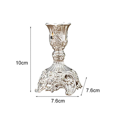 Elegant Decorative Candlestick Holder Set