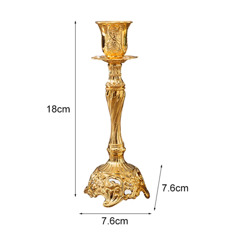 Elegant Decorative Candlestick Holder Set
