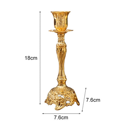 Elegant Decorative Candlestick Holder Set