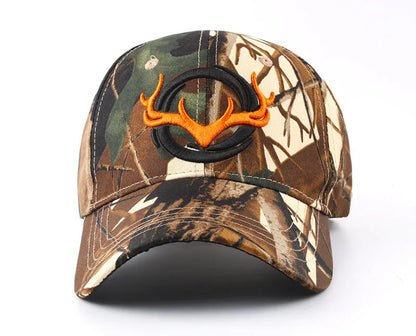 Unisex Horns Embroidery Tactical Baseball Caps
