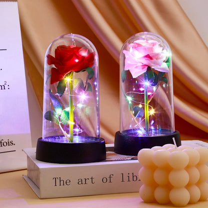 Eternal Gold Foil Rose - Creative LED Night Light Flower Valentine Gift