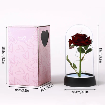 Eternal Gold Foil Rose - Creative LED Night Light Flower Valentine Gift