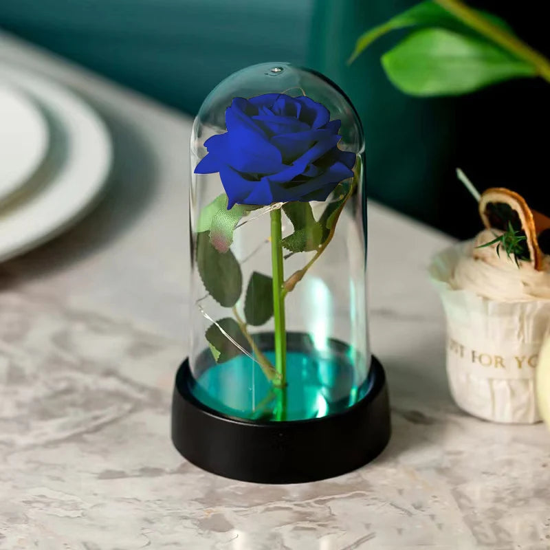 Eternal Gold Foil Rose - Creative LED Night Light Flower Valentine Gift