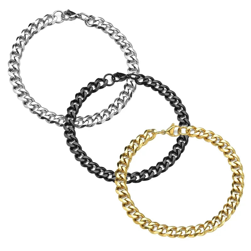 Fashion Cuban Link Bracelet Unisex

